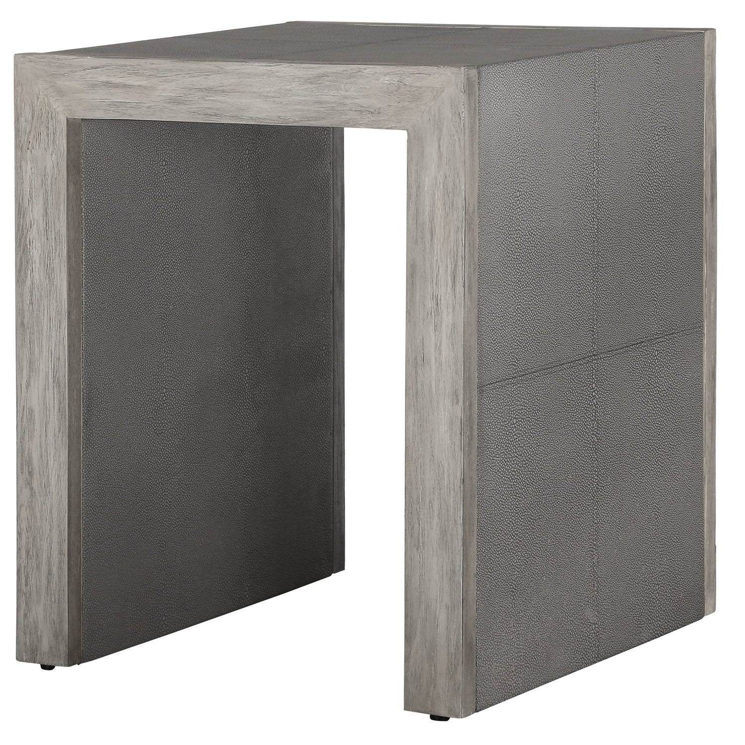 Aerina Modern Gray End Table | Uttermost | Home Elegance USA