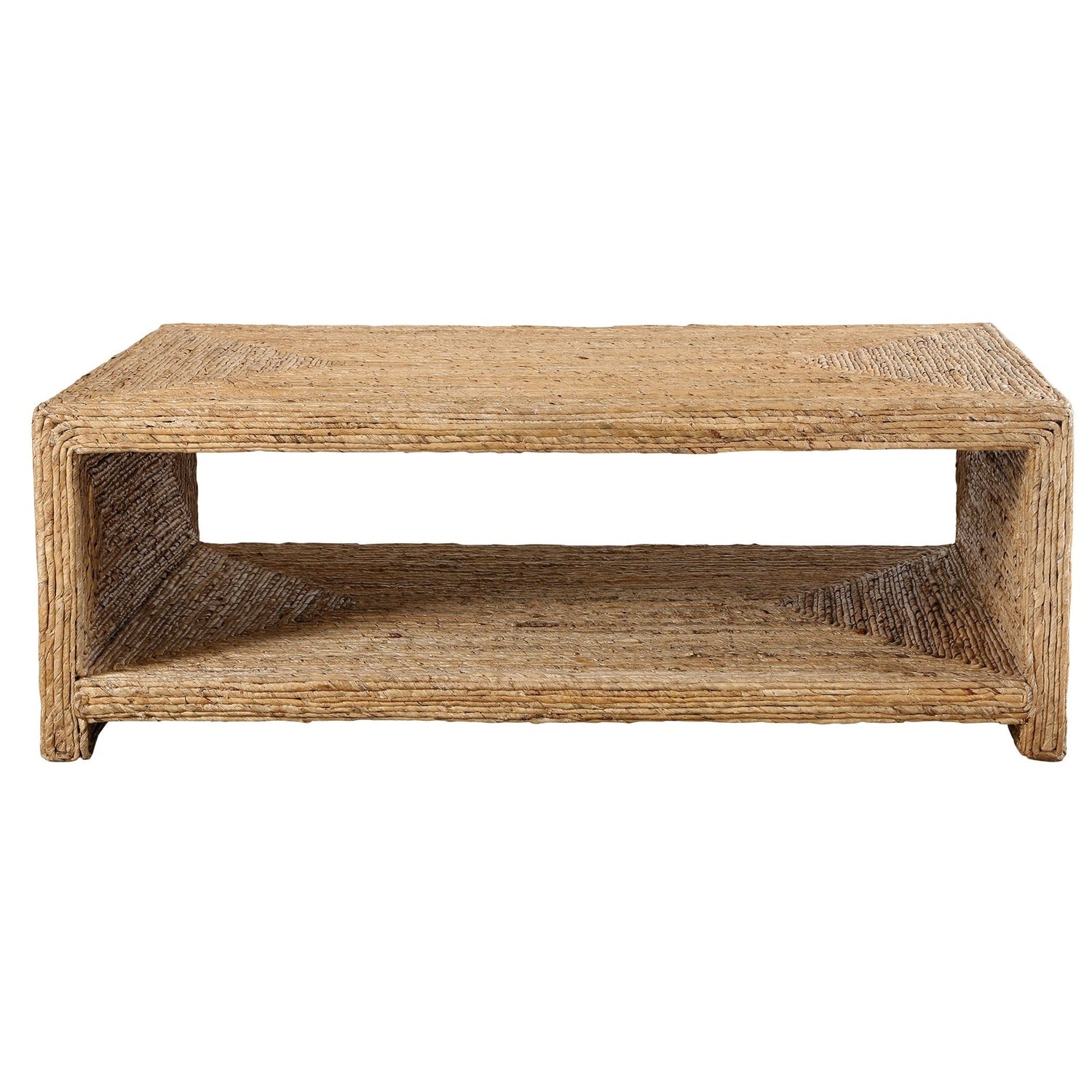 Uttermost Rora Open Coastal Coffee Table - Home Elegance USA
