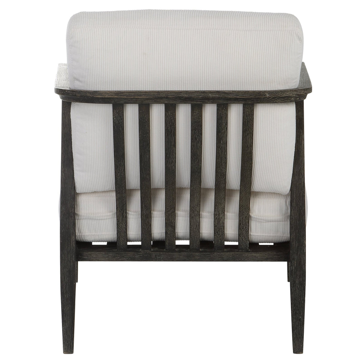 Brunei White Accent Chair | Uttermost | Home Elegance USA