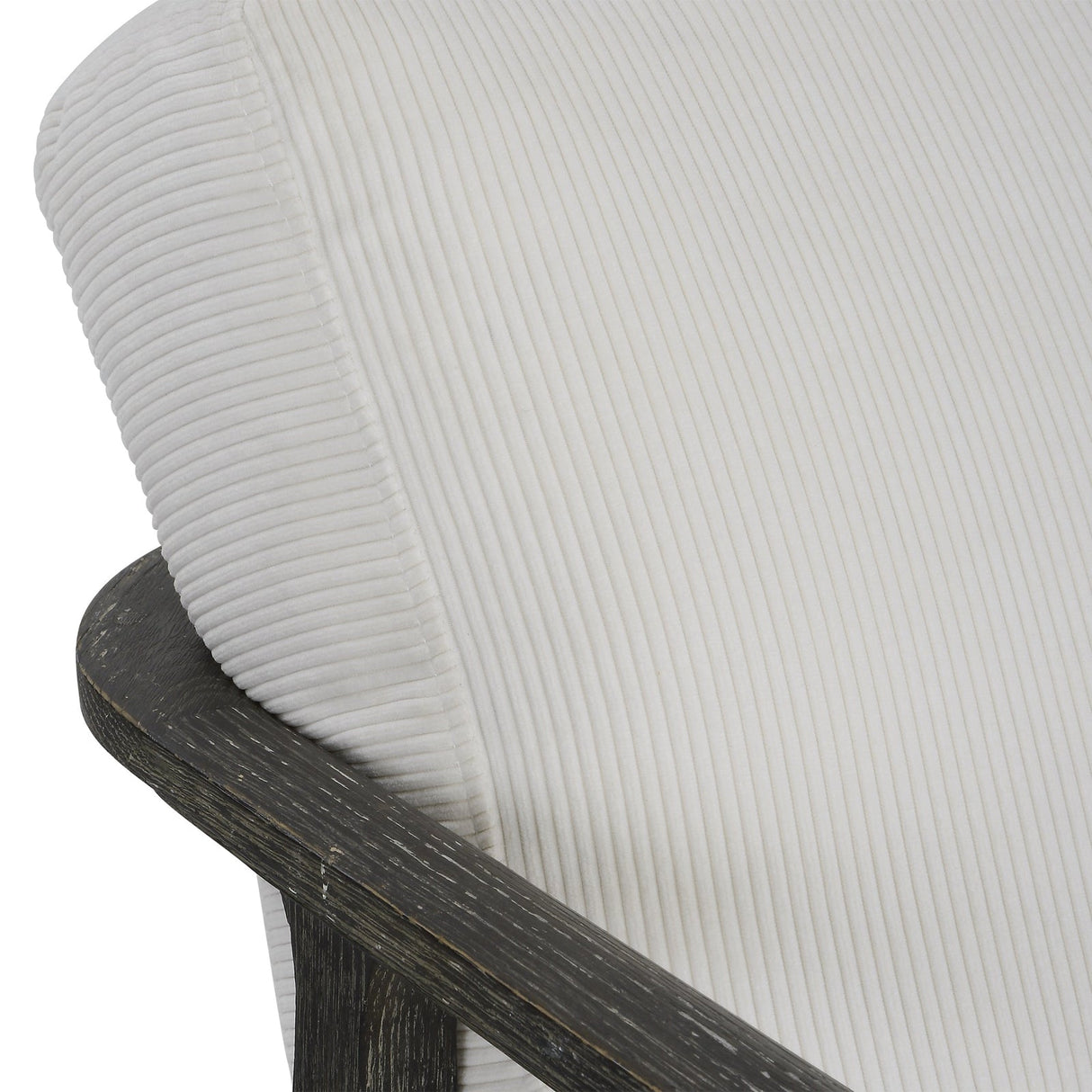 Brunei White Accent Chair | Uttermost | Home Elegance USA