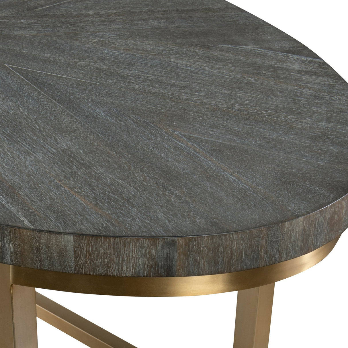 Uttermost Taja Walnut Oval Desk - Home Elegance USA