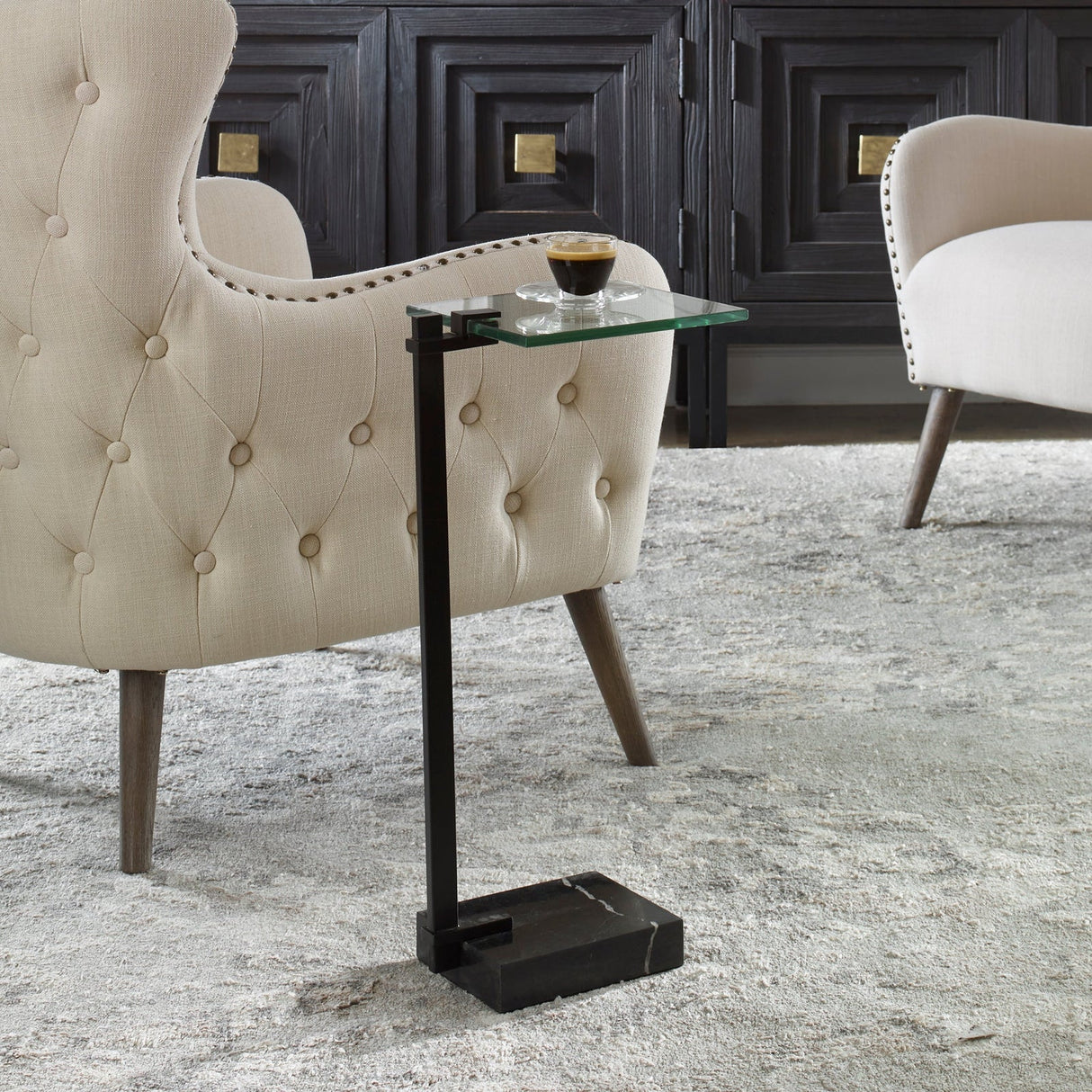 Butler Black Accent Table | Uttermost | Home Elegance USA