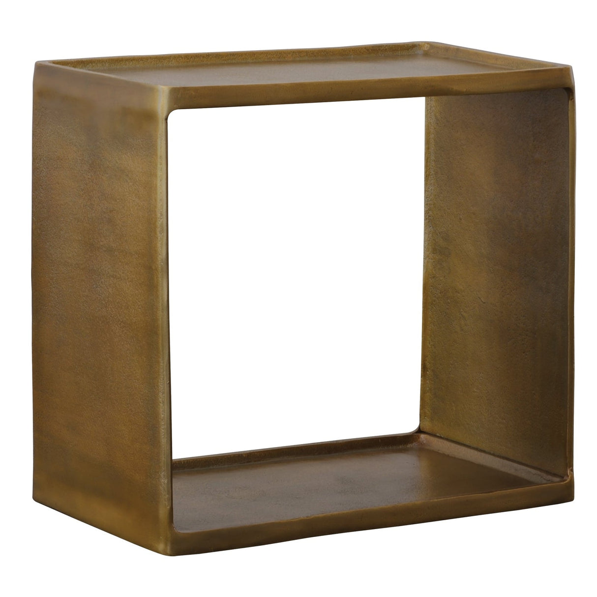 Derwent Antique Brass Side Table | Uttermost | Home Elegance USA