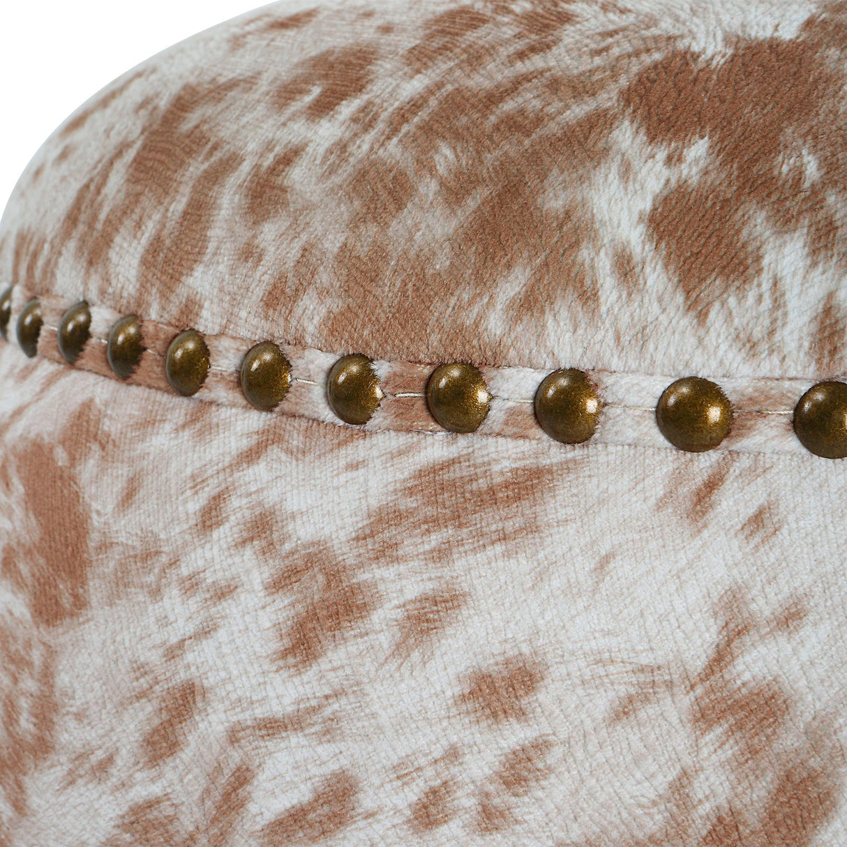 Uttermost Gumdrop Cow Hide Ottoman - Home Elegance USA