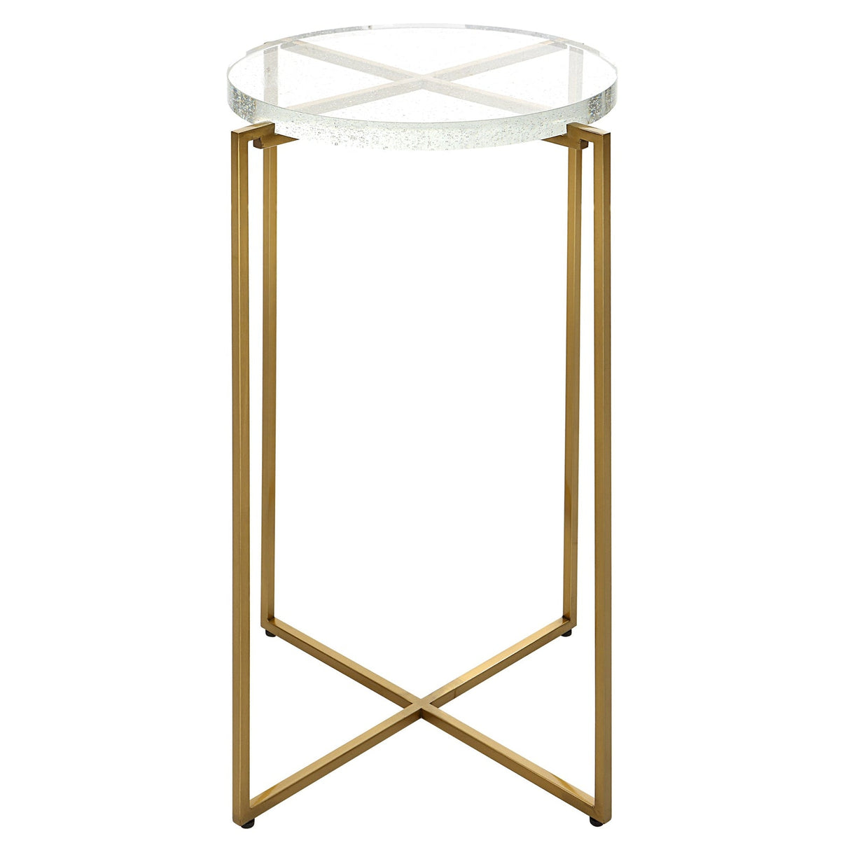 Uttermost Star-Crossed Glass Accent Table - Home Elegance USA