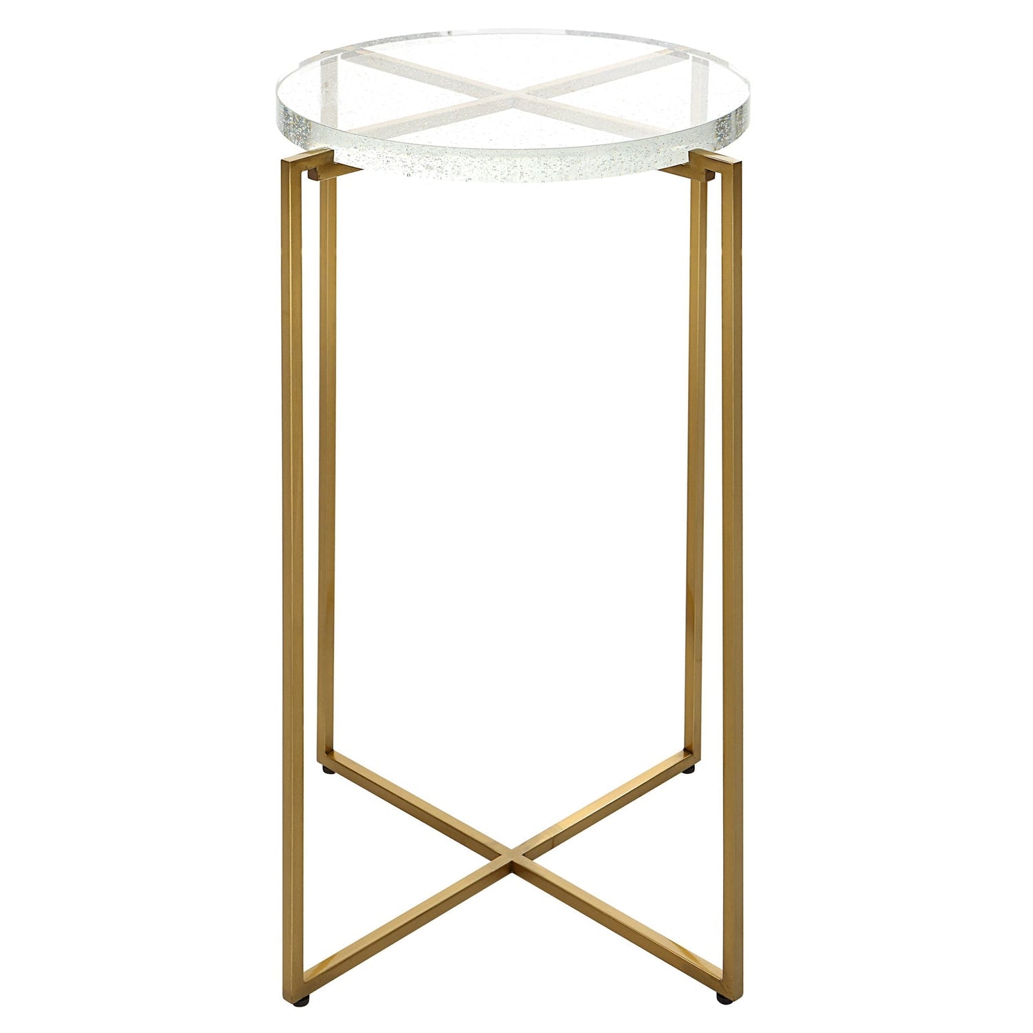 Uttermost Star-Crossed Glass Accent Table - Home Elegance USA