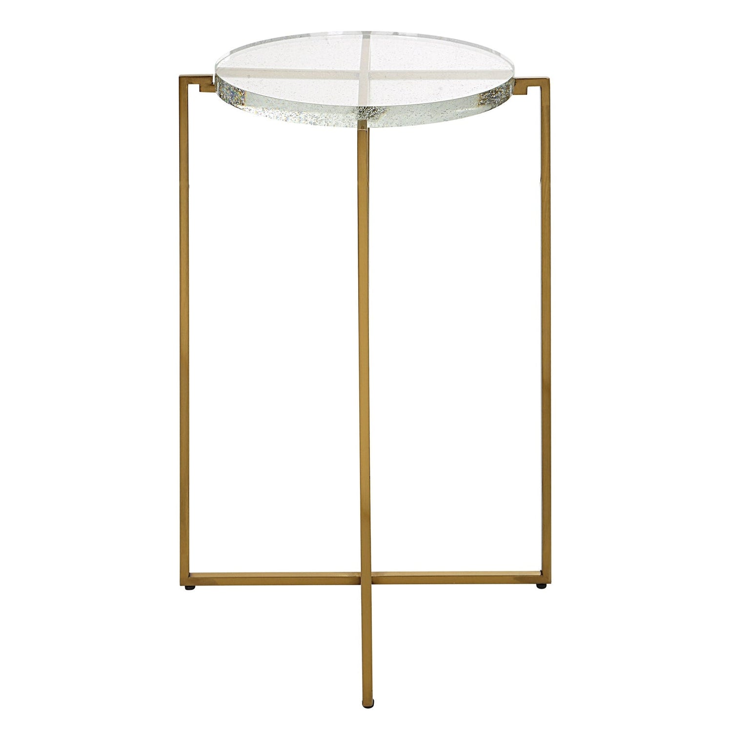 Uttermost Star-Crossed Glass Accent Table - Home Elegance USA