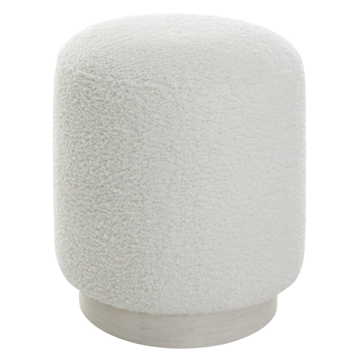 Avila White Ottoman | Uttermost | Home Elegance USA