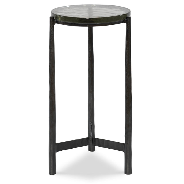 Uttermost Eternity Iron & Glass Accent Table - Home Elegance USA