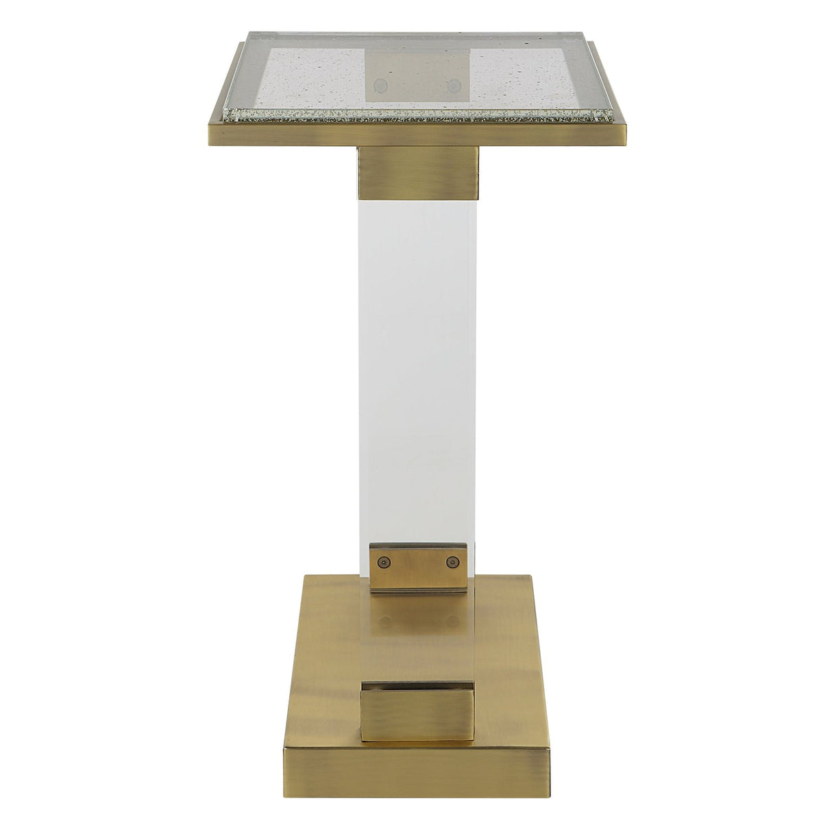 Uttermost Muse Seeded Glass Accent Table - Home Elegance USA