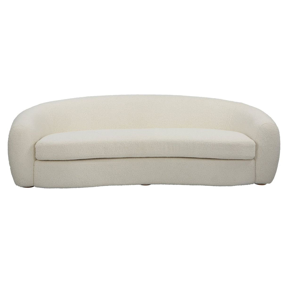 Capra Art Deco White Sofa | Uttermost | Home Elegance USA