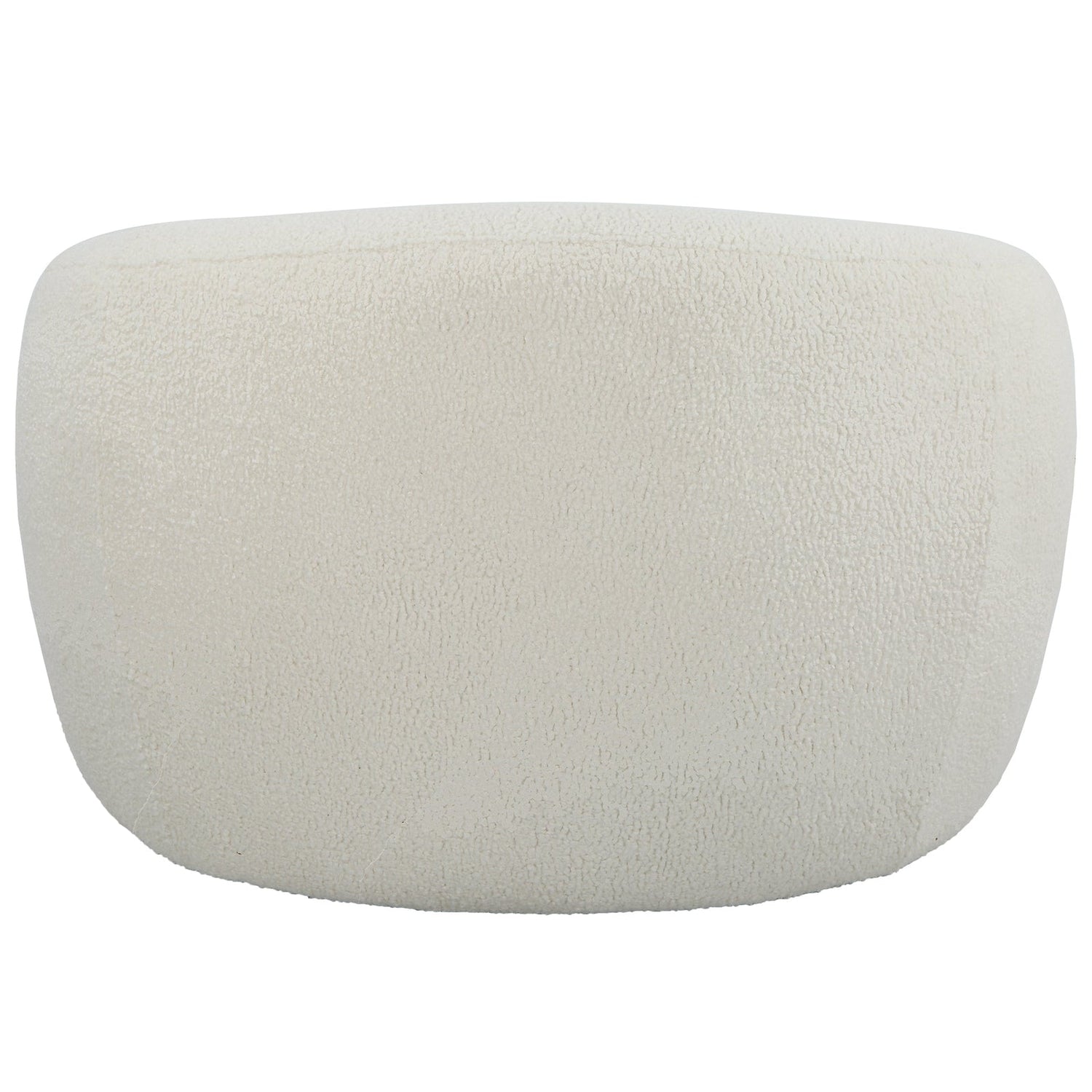 Capra Art Deco White Swivel Chair | Uttermost | Home Elegance USA