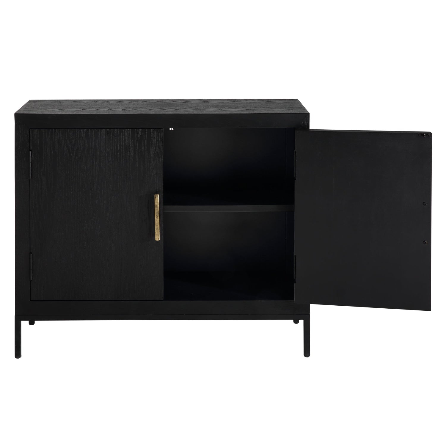 Uttermost Front Range Dark Oak 2 Door Cabinet - Home Elegance USA