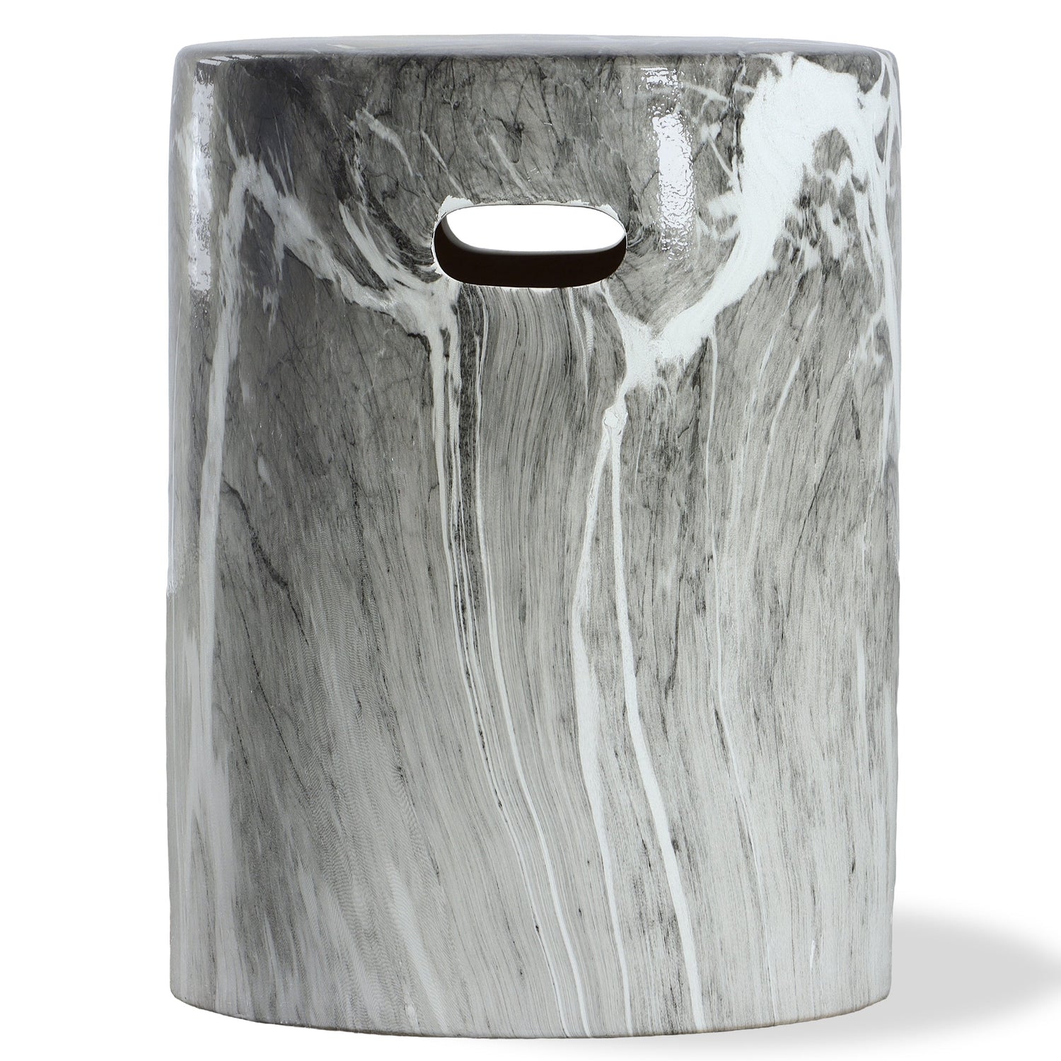 Uttermost Marvel Marbled Garden Stool - Home Elegance USA