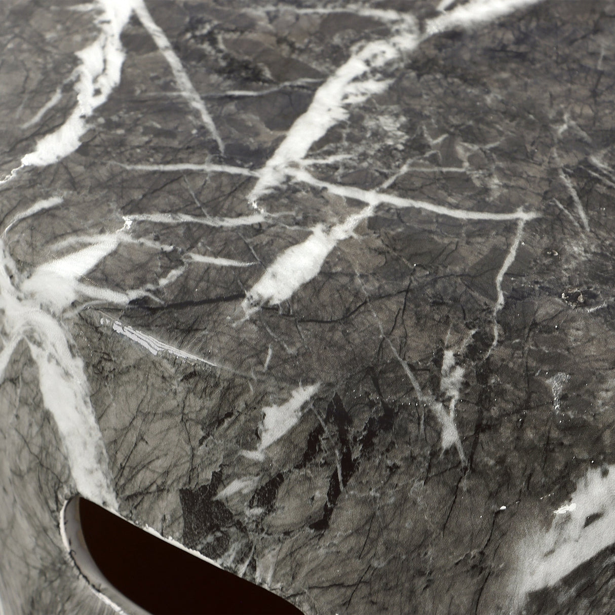 Uttermost Marvel Marbled Garden Stool - Home Elegance USA