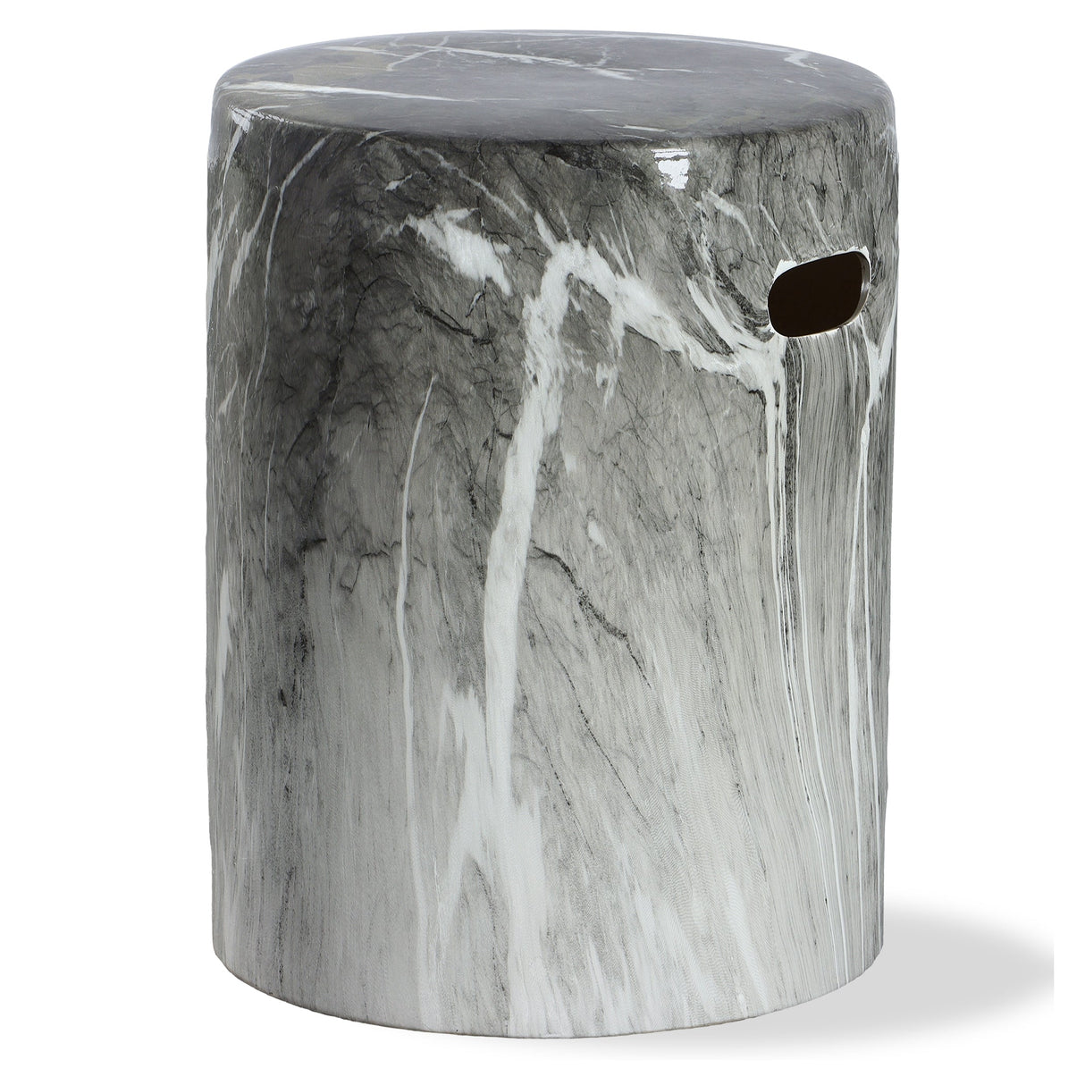 Uttermost Marvel Marbled Garden Stool - Home Elegance USA