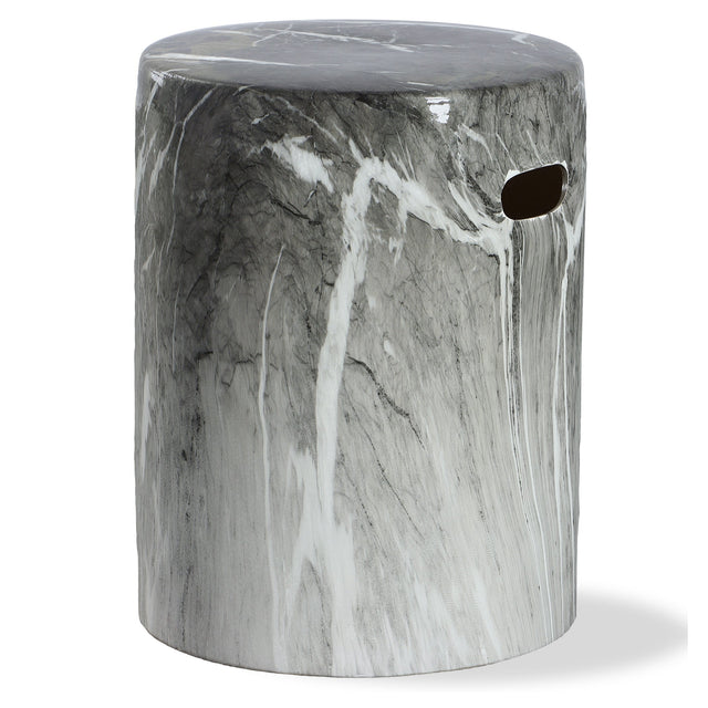 Uttermost Marvel Marbled Garden Stool - Home Elegance USA