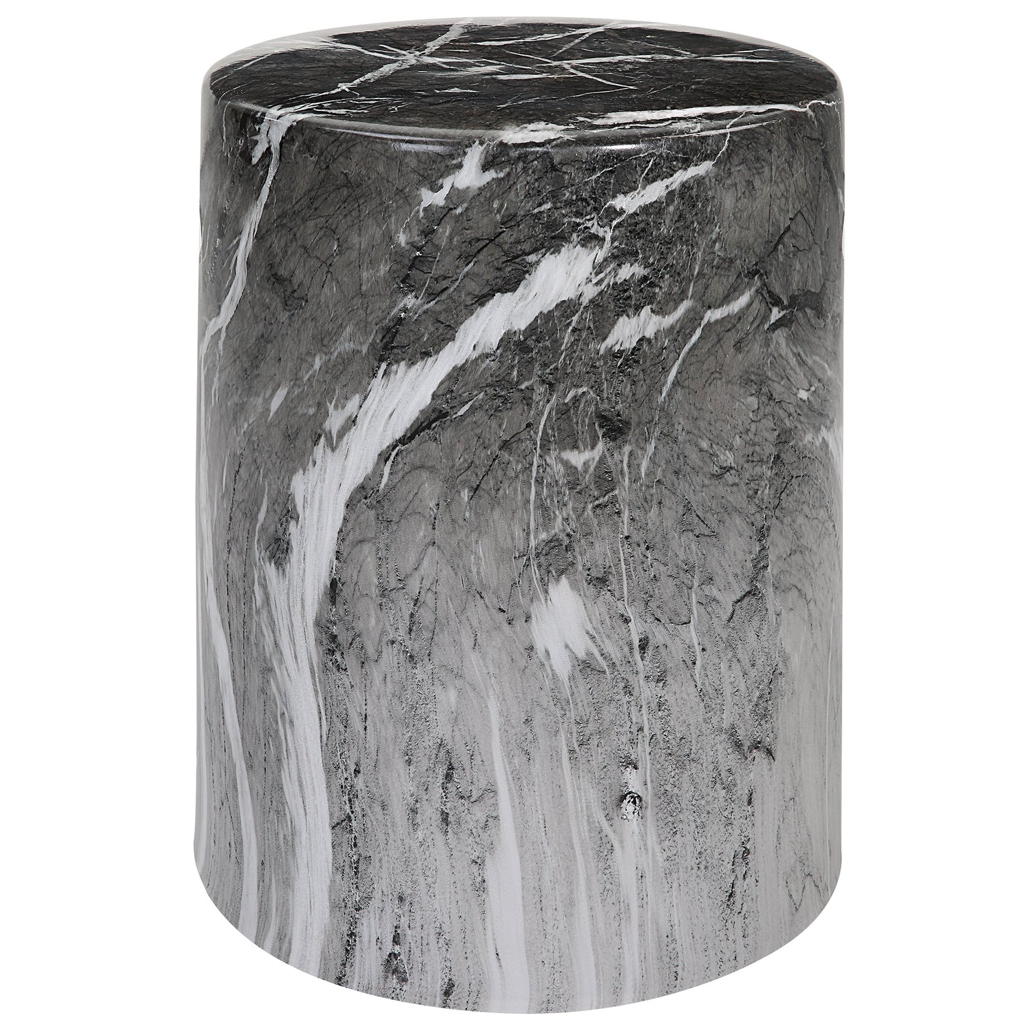 Uttermost Marvel Marbled Garden Stool - Home Elegance USA
