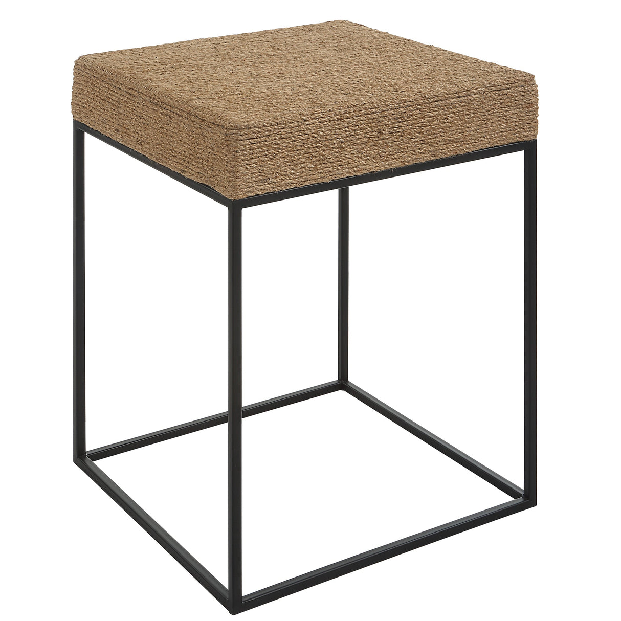 Uttermost Laramie Rustic Rope Accent Table - Home Elegance USA