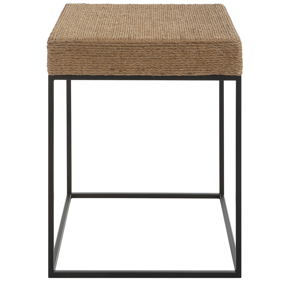 Uttermost Laramie Rustic Rope Accent Table - Home Elegance USA