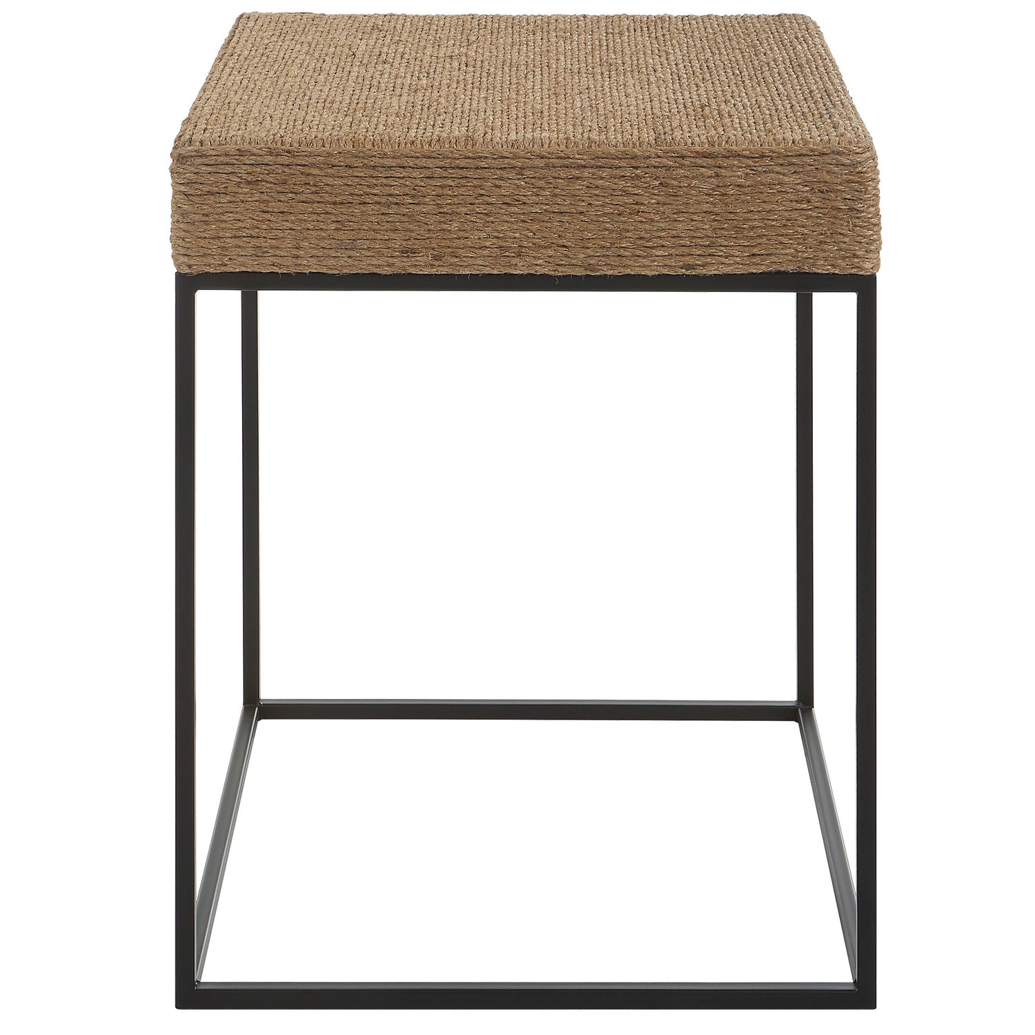Uttermost Laramie Rustic Rope Accent Table - Home Elegance USA