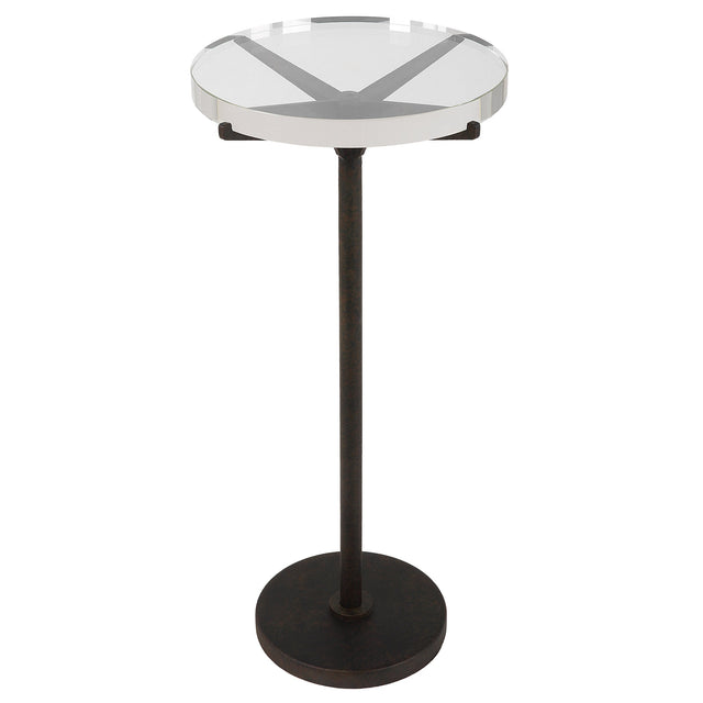 Uttermost Forge Industrial Accent Table - Home Elegance USA