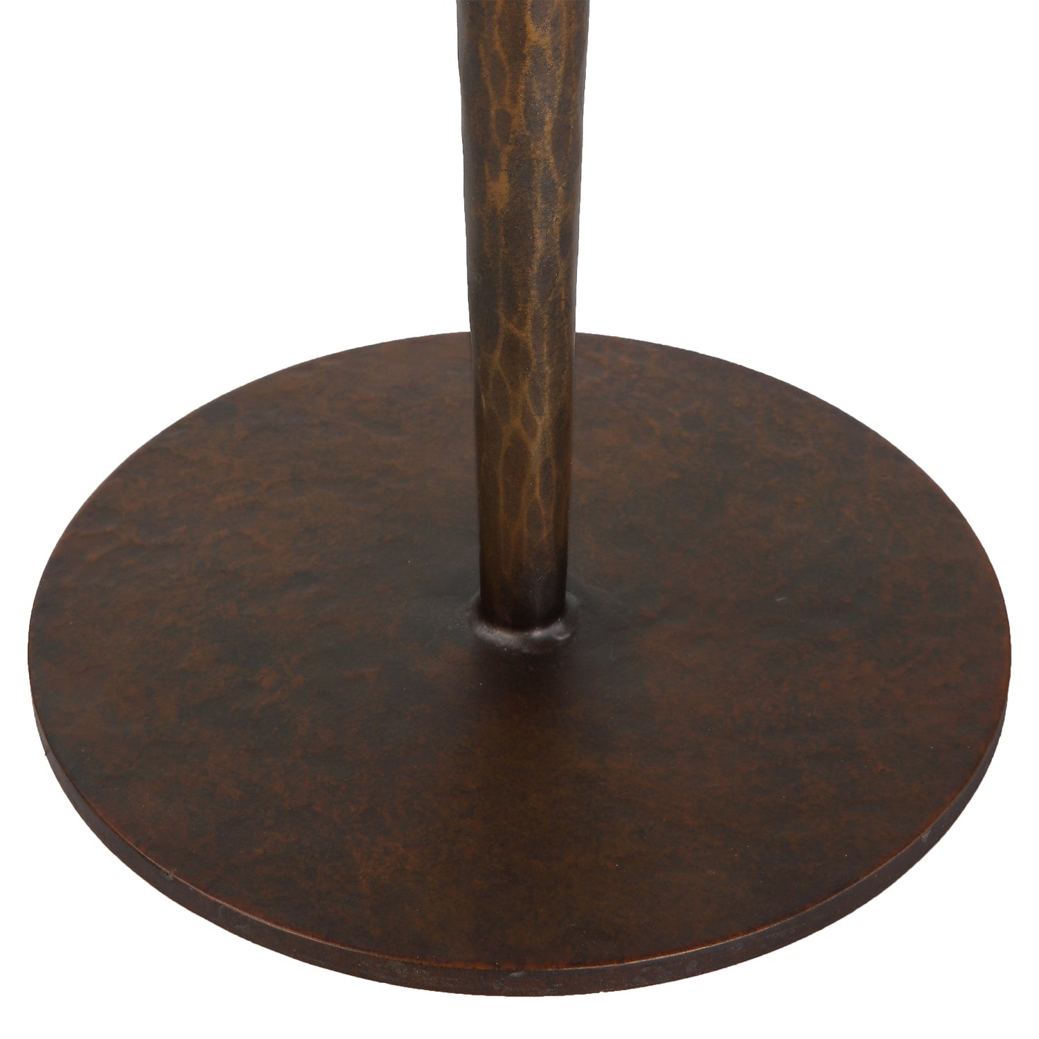 Uttermost Industria Copper Bronze Accent Table - Home Elegance USA