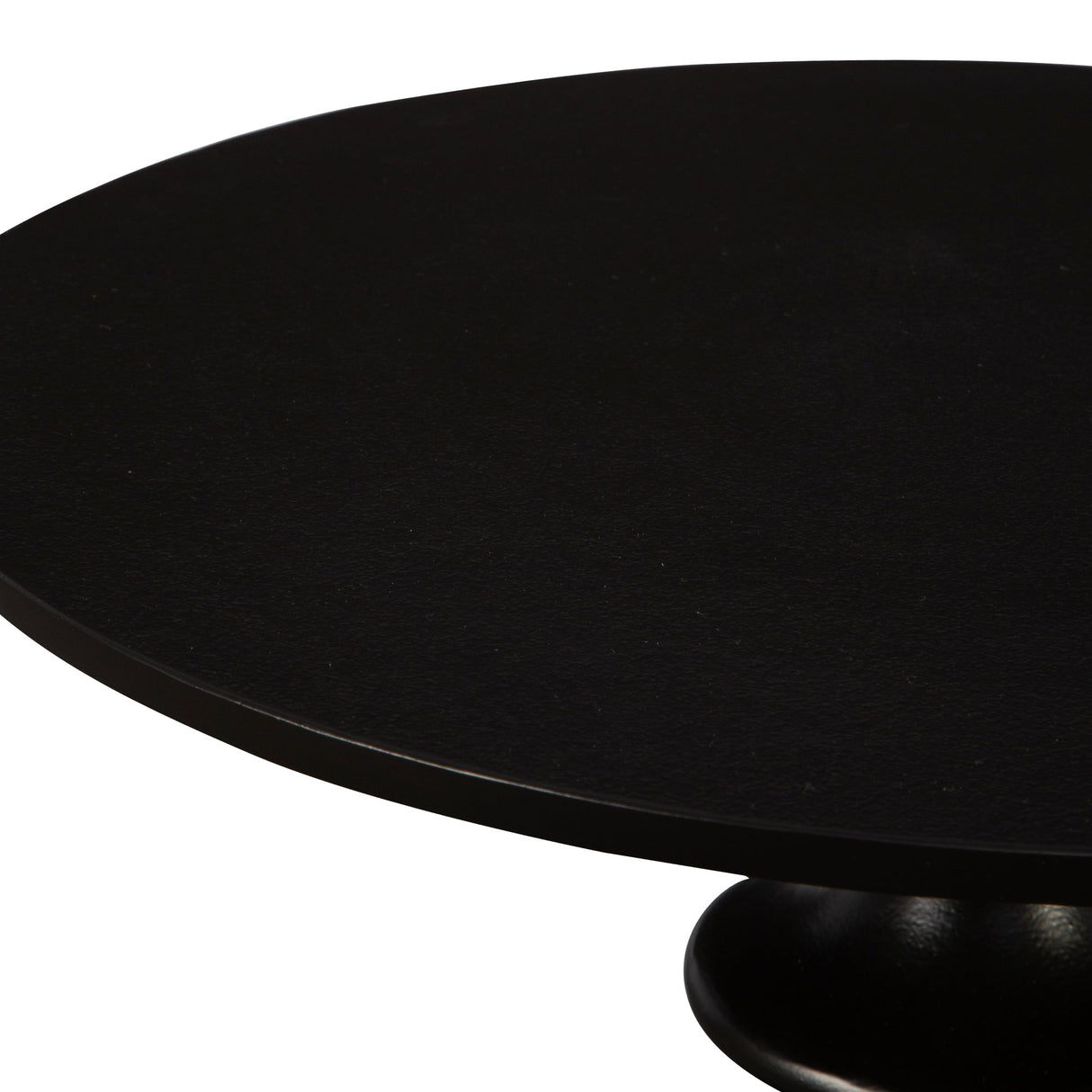 Uttermost Flight Textured Black Accent Table - Home Elegance USA