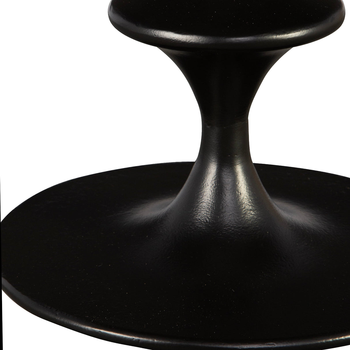 Uttermost Flight Textured Black Accent Table - Home Elegance USA