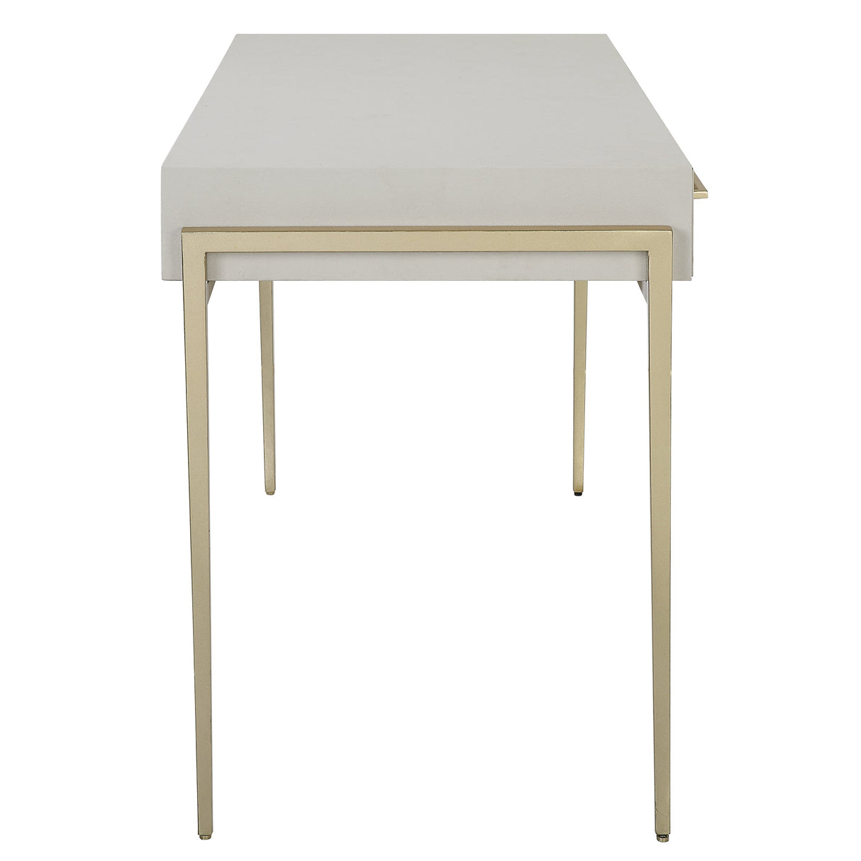 Uttermost Jewel Modern White Desk - Home Elegance USA