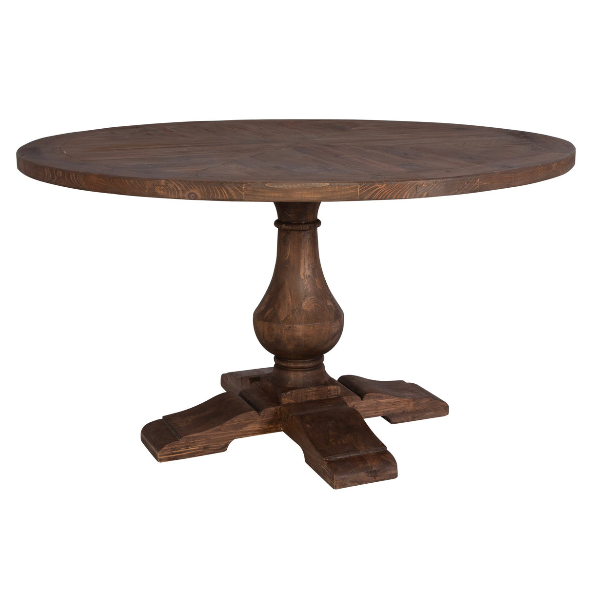 Uttermost Stratford Wood Round Dining Table - Home Elegance USA