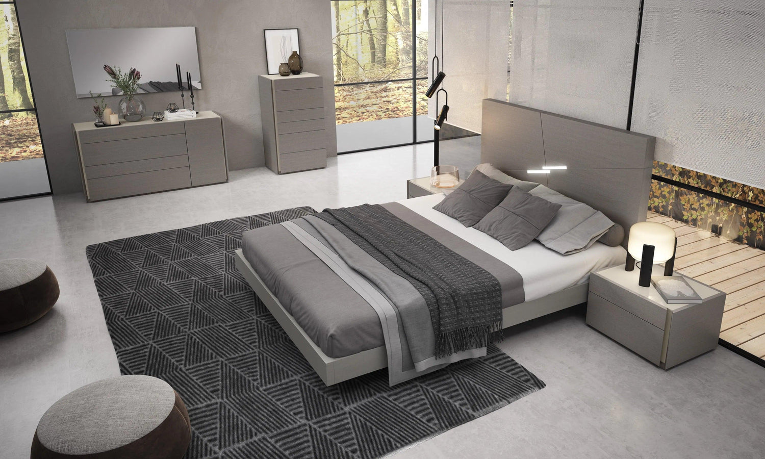 Faro Premium Bedroom set by J&M Furniture J&M Furniture