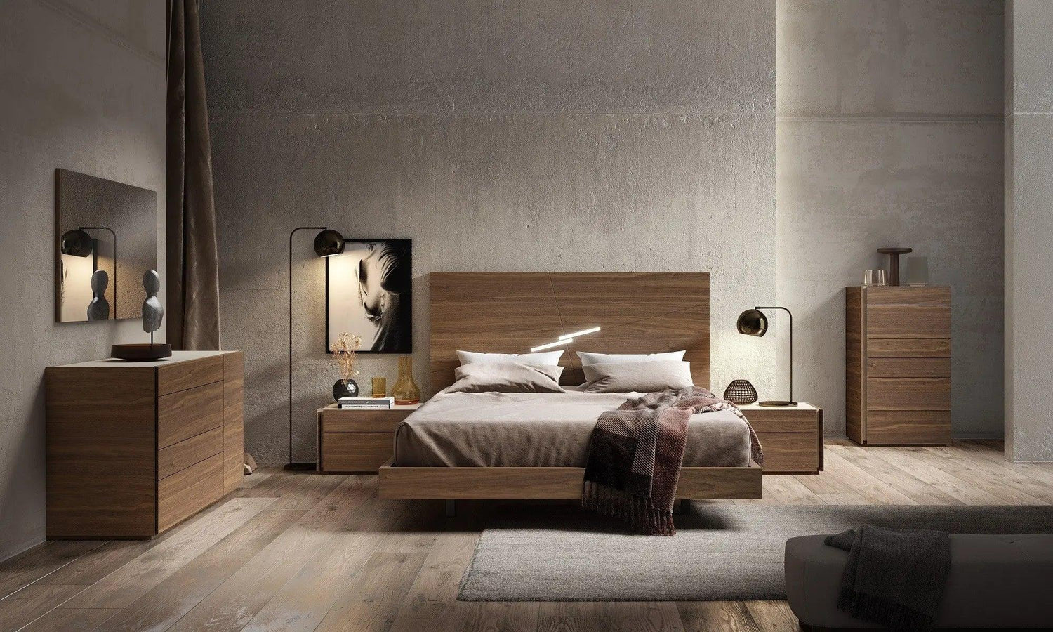 Faro Premium Bedroom set by J&M Furniture J&M Furniture