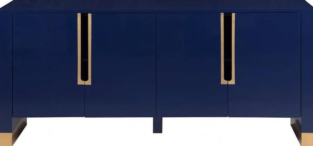 Florence Sideboard / Buffet in Navy Blue Finish by Meridian Furniture Meridian Furniture
