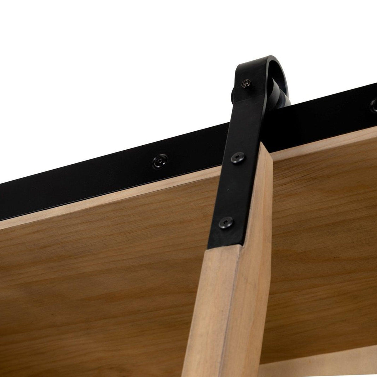 Four Hands Bane Triple Bookshelf With Ladder