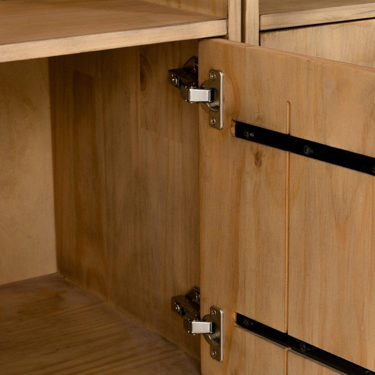 Four Hands Bane Triple Bookshelf With Ladder