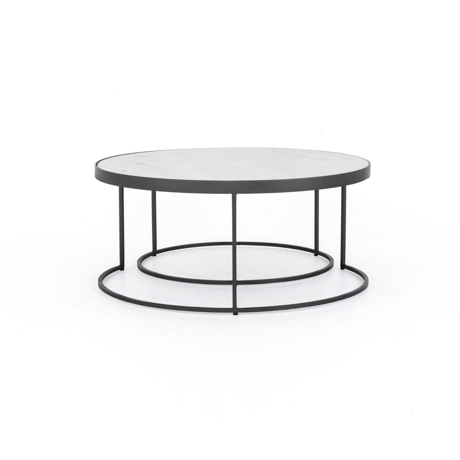 Four Hands Evelyn Round Nesting Coffee Table