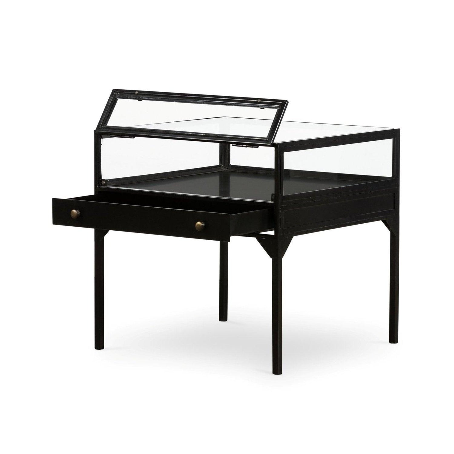 Four Hands Shadow Box End Table