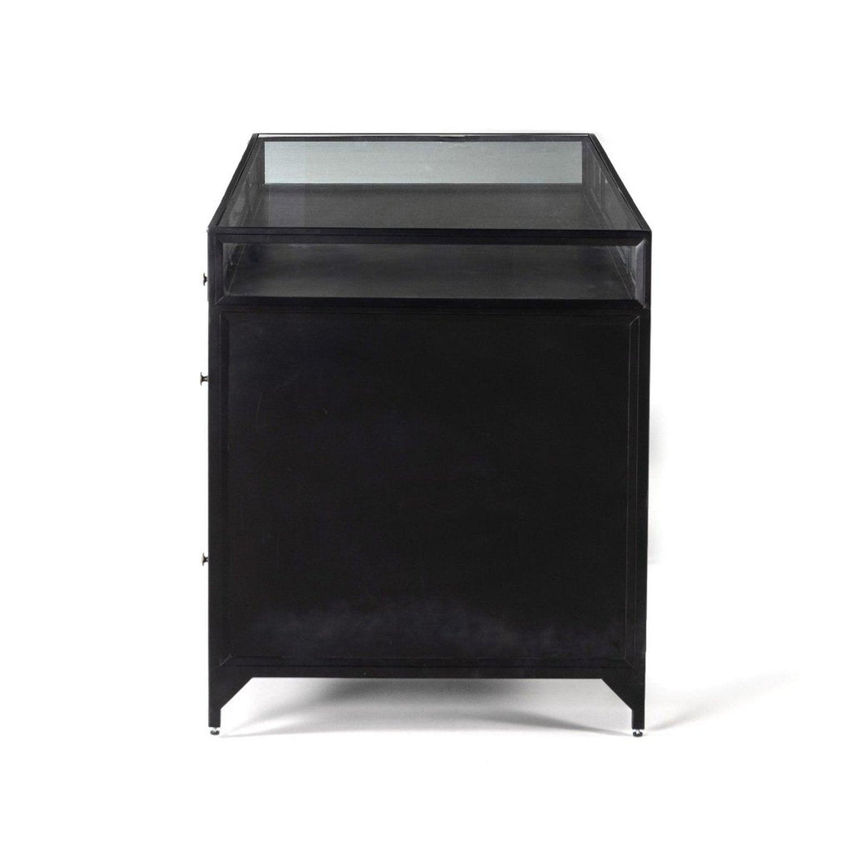 Four Hands Shadow Box Executive Desk