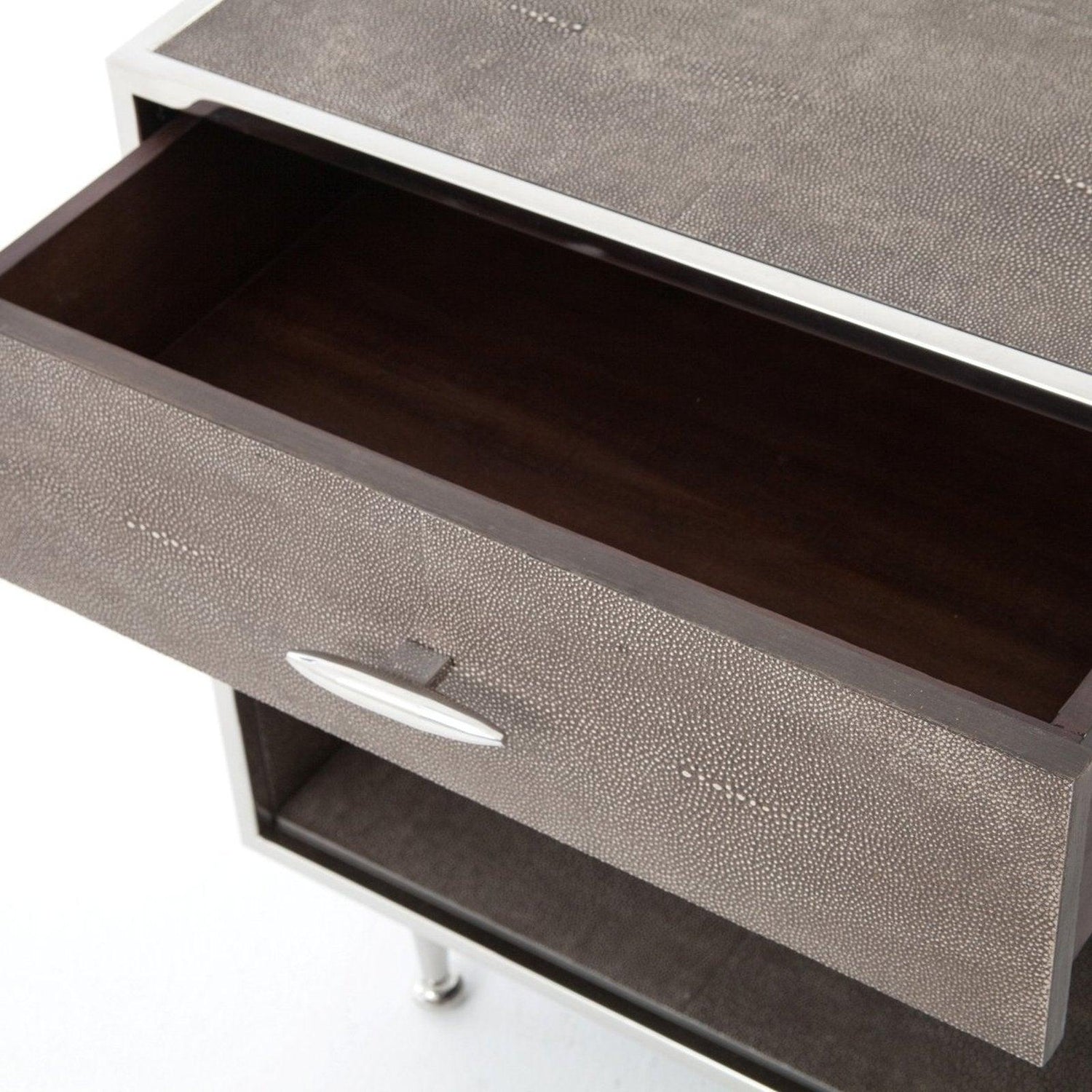Four Hands Shagreen Bedside Table