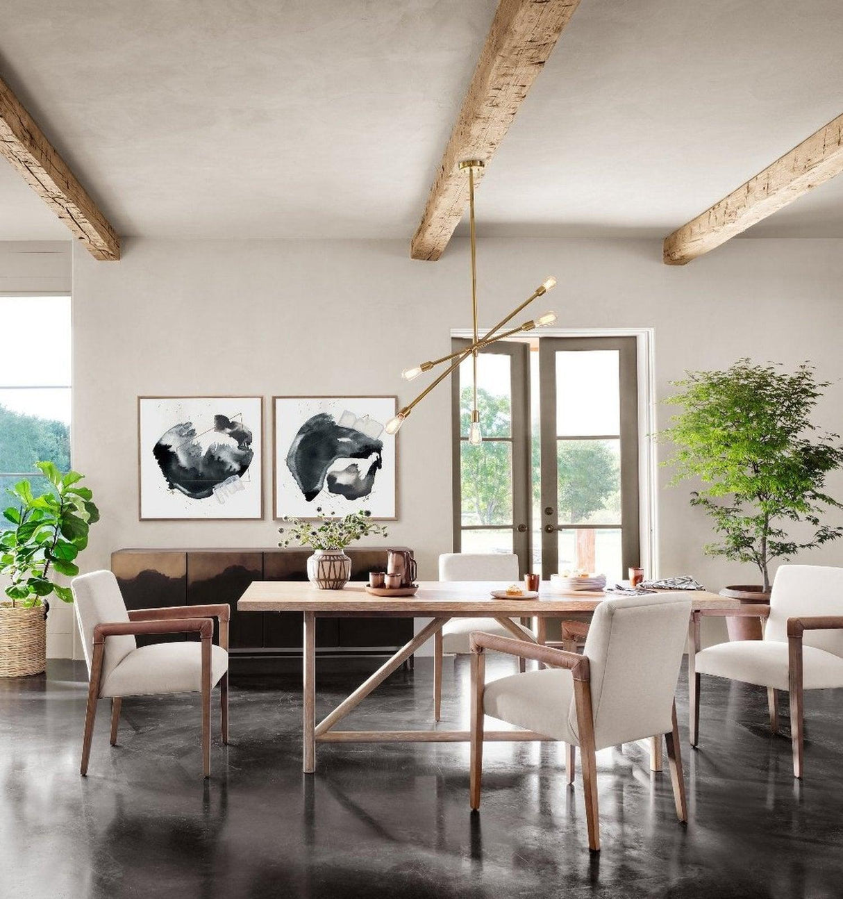 Four Hands Stormy Sideboard