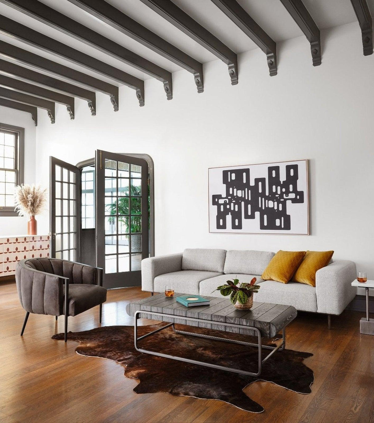 Four Hands Trefoil Sideboard