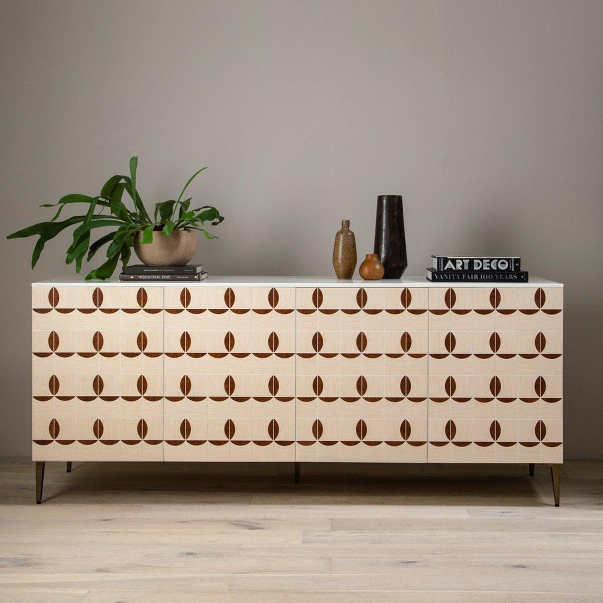 Four Hands Trefoil Sideboard