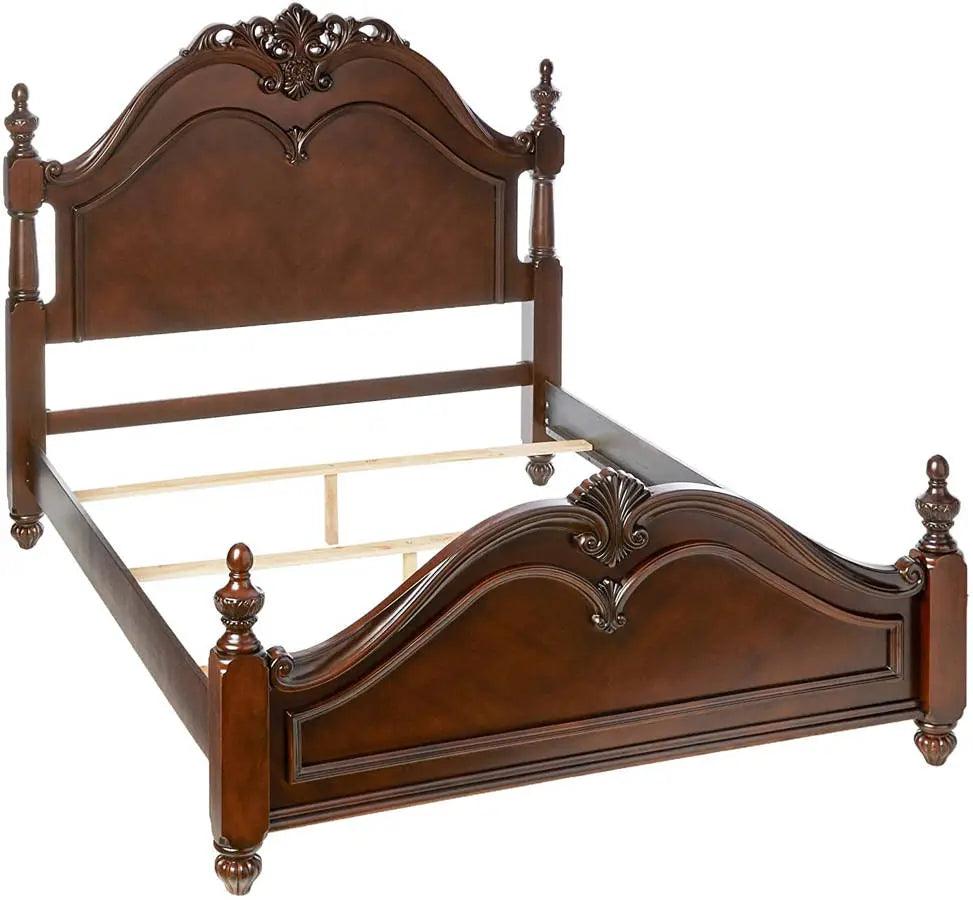 Furniture Of America Mandura Bedroom Set in Cherry Finish Furniture of America