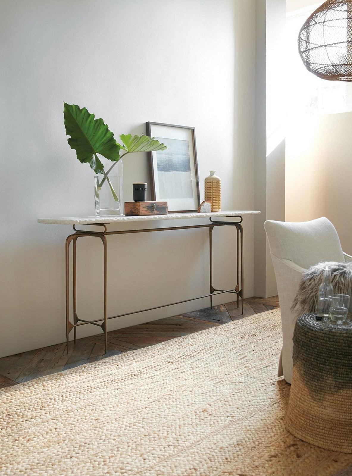 5633 - 85 Skinny Metal Console Table | Hooker | Home Elegance USA