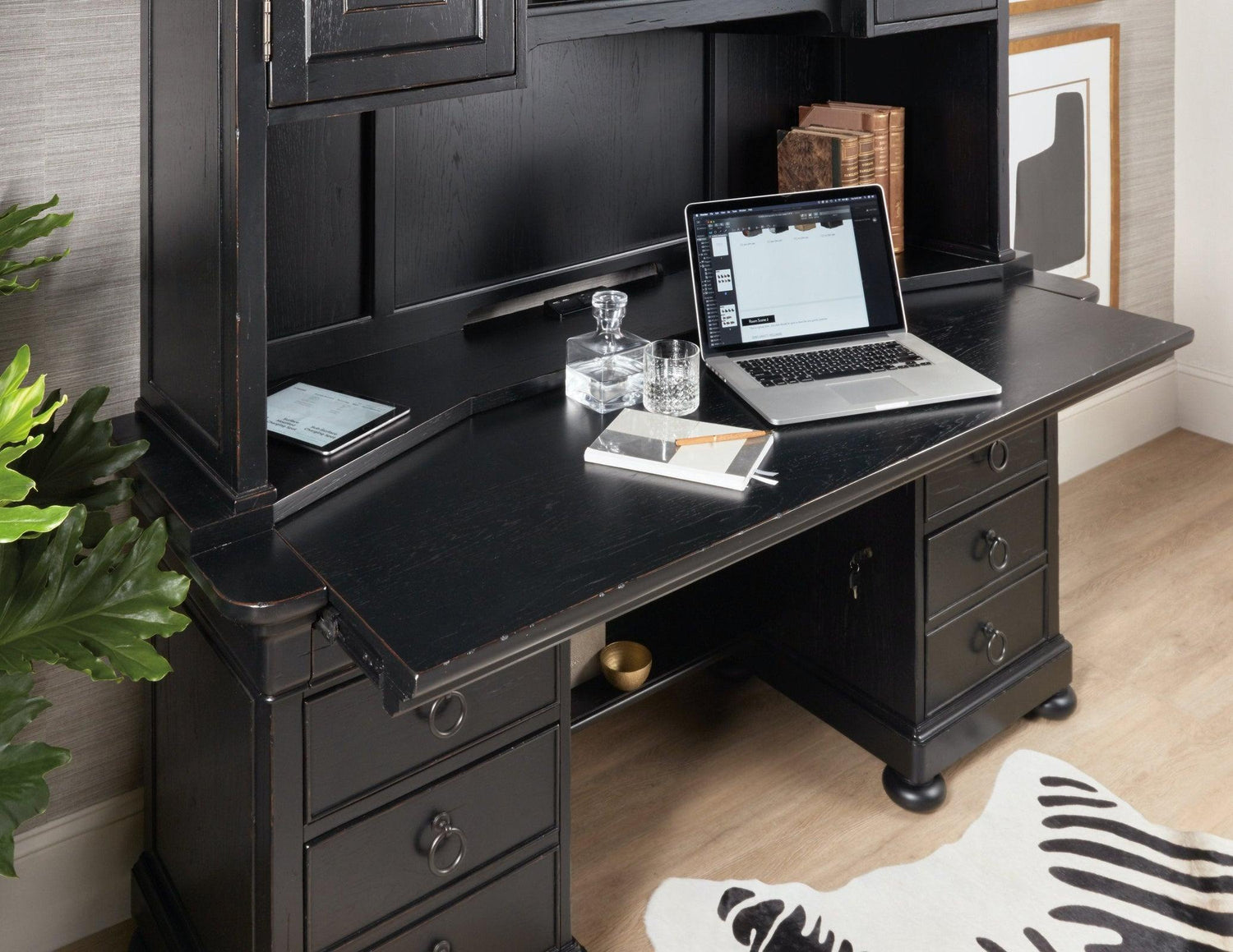 Bristowe Computer Credenza | Hooker | Home Elegance USA
