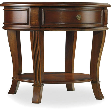 Brookhaven Round Lamp Table | Hooker | Home Elegance USA