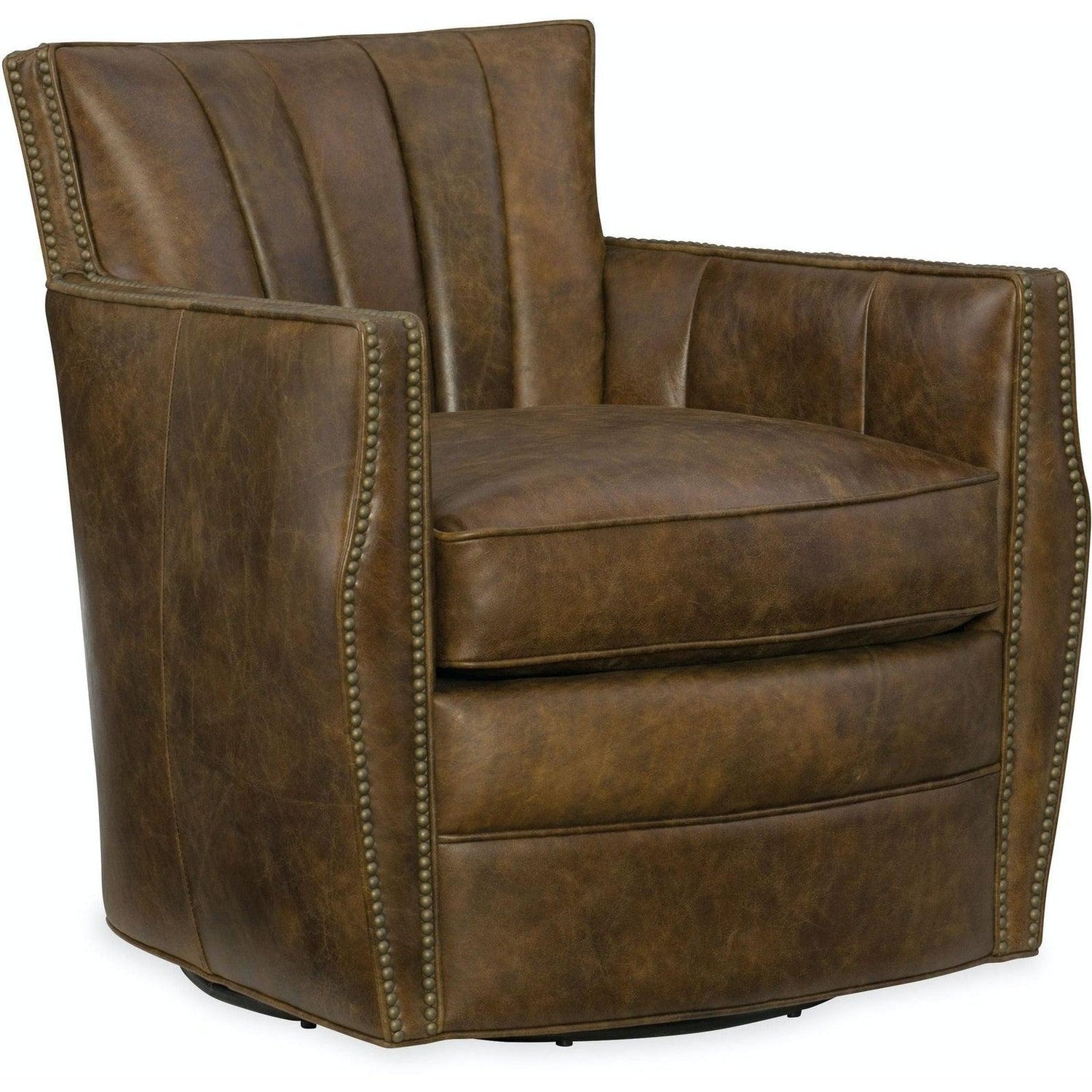 Carson Swivel Club Chair | Hooker | Home Elegance USA
