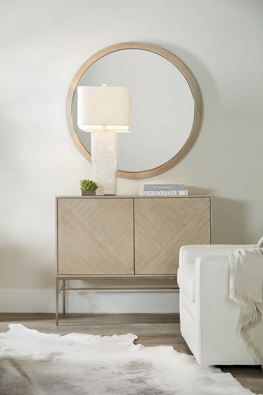 Cascade Credenza With Metallic Legs | Hooker | Home Elegance USA