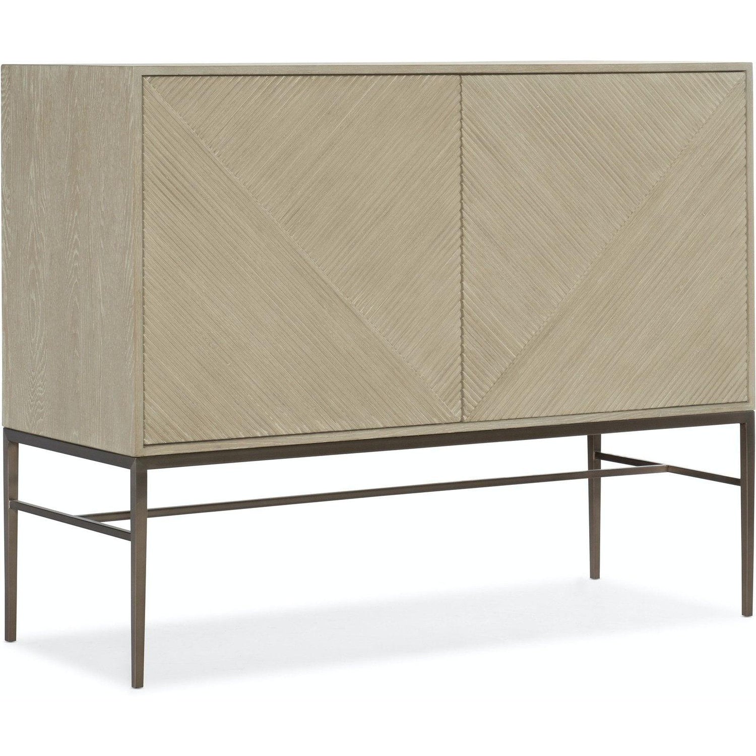 Cascade Credenza With Metallic Legs | Hooker | Home Elegance USA